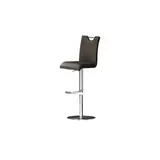 Höffner Barhocker ¦ braun ¦ Maße (cm): B: 42 H: 91 T: 50.0