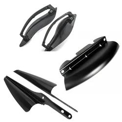 Windabweiser passend für Harley Davidson Craftride WA1 + Gabel Windabweiser GW1 + Seitlicher Windabweiser schwarz