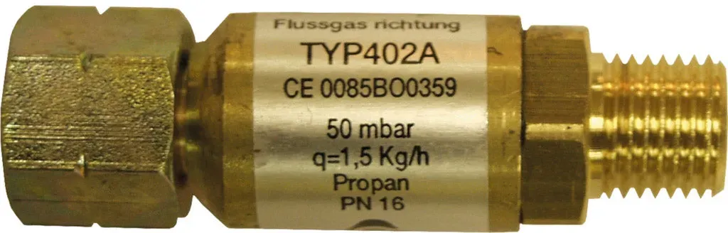 Schlauchbruchsicherung