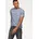 T-Shirt XXL 60/62 blau blau meliert meliert T-Shirt