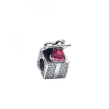 Pandora Geschenk Charm rot Silber 793603C01