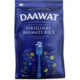 Daawat 20kg Original Basmatireis Premium Qualität Langer Korn Basmati Rice