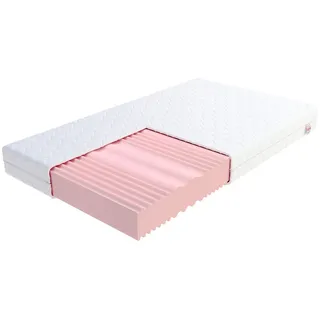 Fdm Matratze 140x200 cm COMFORT DUO MAX Double Kaltschaummatratze 7 Zonen H3 H4 HR-Schaum 20 cm mit waschbarem Bezug
