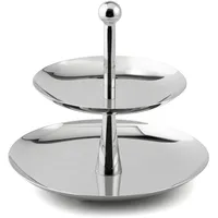 Weis Etagere mit 2 Etagen, Edelstahl, 22 x 22 x 23 cm