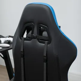 Vinsetto Gaming Stuhl Schwarz Blau