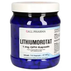 LITHIUMOROTAT 1MG GPH KAP
