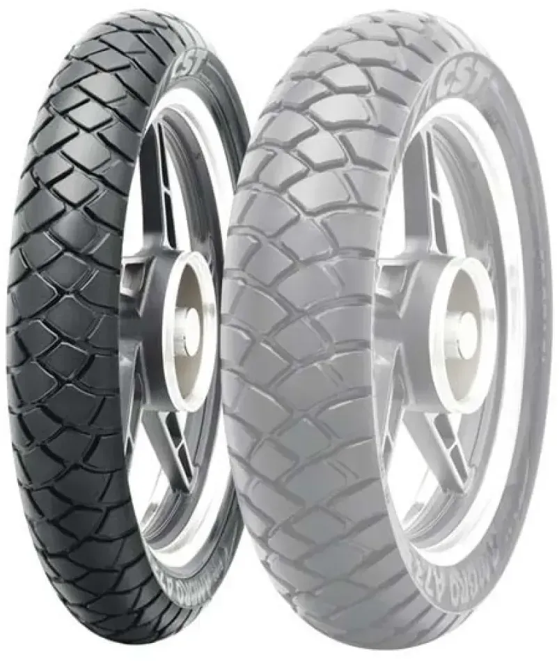 Cst Cm-a3 Ride Ambro 60v Tl Vorderradspur - Black - 120 / 70 - R19