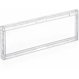 Wiltec Namensschild Abdeckung Briefkasten 69X25Mm Ersatzteil Postkasten Schild