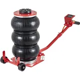 VEVOR Pneumatischer Wagenheber Triple Bag Air Jack 3 t, Dreifachbeutel Luftheber 140-450 mm Hubhöhe Sack-Luftwagenheber, 5 Minuten Hub Luftheber Wagenheber Arbeitssparend für SUV, LKW, Pkw usw.