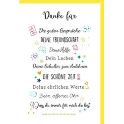 Danke Karte BRAUN + COMPANY 5405-23098   Bild
