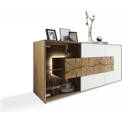 Hartmann Sideboard Caya Holz Braun Eiche