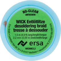 Ersa Entlötlitze Länge 1.50m Breite 2.20mm