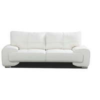 MOEBLO Sofa FLORIDA, Couch Polstermöbel Sitzmöbel Wohnzimmermöbel, (BxTxH):190x100x90 cm weiß