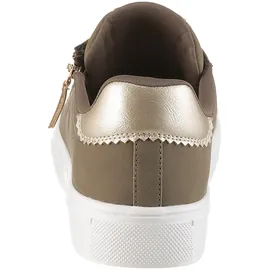 aniston shoes Sneaker Damen Oliv/Gold 36