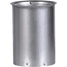 FireFix Wandfutter Metall Ø 80 mm doppelt schwarz
