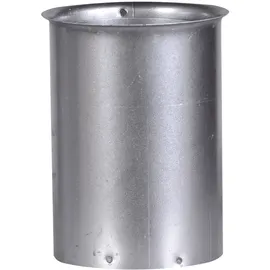 FireFix Wandfutter Metall Ø 80 mm doppelt schwarz