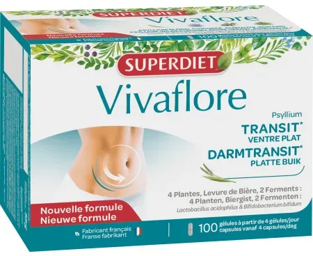 Super Diet Vivaflore Psyllium 100 Tabletten