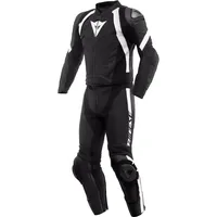 Dainese Avro 4 2-tlg. matt-schwarz/matt-schwarz/weiß 50