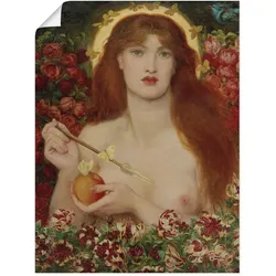 Artland Kunstdruck »Venus Verticordia«, Gottes Bilder, (1 St.), als Alubild, Leinwandbild, Wandaufkleber oder Poster in versch. Größen Artland Farbe Bild(er): rot