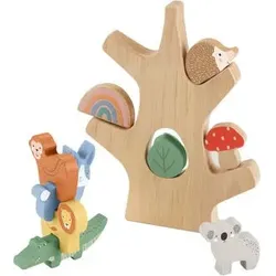 FISHER-PRICE HXT87 Fisher-Price Tierspaß Balance-Baum aus Holz