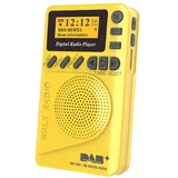 Shkalacar Pocket DAB-Digitalradio, Mini DAB+ Digitalradio Mit MP3-Player FM-Radio LCD Bildschirm