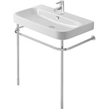 Duravit Happy D.2 Metallkonsole für Waschtisch, höhenverstellbar + 5 cm, chrom