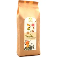 Bio-Mandeln 0,8 kg (1x 800g) - naturbelassen (mit Haut, ungeröstet - ungesalzen)