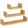 OEM Wandregal 3 tlg. 60 x 15 x 10 cm Mehrfarbig