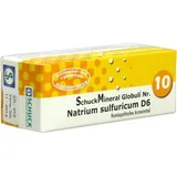 Schuck Gmbh Arzneimittelfabrik Schuckmineral Globuli 10 Natrium sulfuricum D6