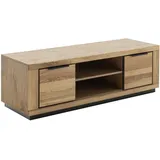 MCA Furniture Mid.you Lowboard 163x52x54 cm Braun Holz/Metall
