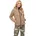 Teddyfleece Jacke Braun L