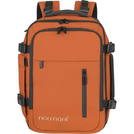 Normani Erweiterbarer Handgepäck-Rucksack 20 l Orange