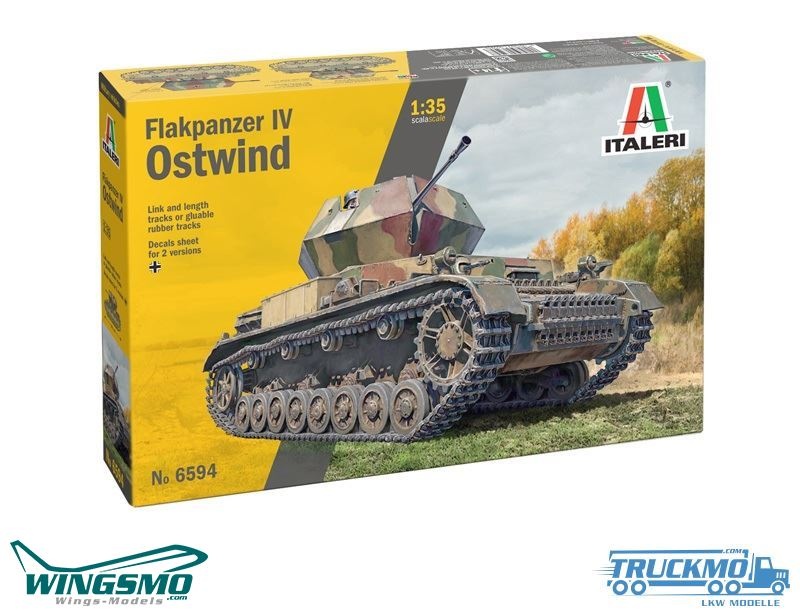 Preisvergleich Produktbild Italeri Flakpanzer IV Ostwind 6594