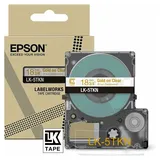 Epson LK-5TKN gold auf transparent 18mm x 9m