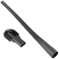 AccuCell Fugendüse universal flexibel 73cm extra lang abnehmbare Bürste für Staubsauger mit 32mm Rundanschluss z.B. Miel