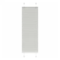 VidaXL Plissee Hellgrau 40x150 cm Stoffbreite 39,4 cm Polyester