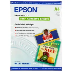 Epson Photo Quality Inkjet Paper A4,10 Bl,167 g selbstk. S 041106
