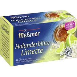 Meßmer Holunderblüte-Limette Tee 20ST 50G