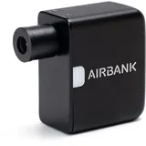 AIRBANK Pocket Fahrrad Luftpumpe Elektrische Fahrradpumpe Mini Akku Kompressor 97Gramm 100PSI Klein Fahrrad Pumpe für alle Fahrräder, Schwarz