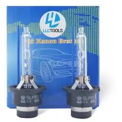 Set Xenon Brenner D4S 8000K Lampe Birne Scheinwerfer