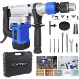 Dayplus - sds plus Stemmhammer Bohrhammer Schlagbohrhammer Meisselhammer Chisels w/ Koffer