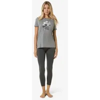 Super.natural Orchid BIO J Tee cashmere grey melange/various (35G)
