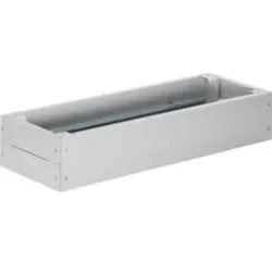 Hager FZ934D Sockel,univers, für Anreihstandschrank IP54, SchutzklasseI, 200x1100x400mm.Sockelleisten zur Montage unter den passenden