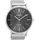 Oozoo Armbanduhr silber Edelstahl Milanaise Metallband 44 MM Silbergrau/Silberfarben C9936