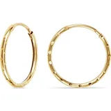 FAVS Creolen 88403223 Gelbgold 375