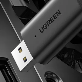 UGREEN USB 2.0 auf 3,5mm Bluetooth-Sender/Empfänger-Adapter mit Audiokabel