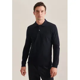 Seidensticker Poloshirt blau M