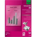 Sigel Kopierfolien LF420 A4 transparent 50 Blatt