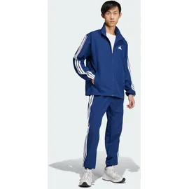 adidas 3-STREIFEN WOVEN TRAININGSANZUG blau M