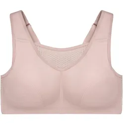 GLAMORISE Sport-Bustier mit bestem Halt - Roségold Unterwäsche   Damen 